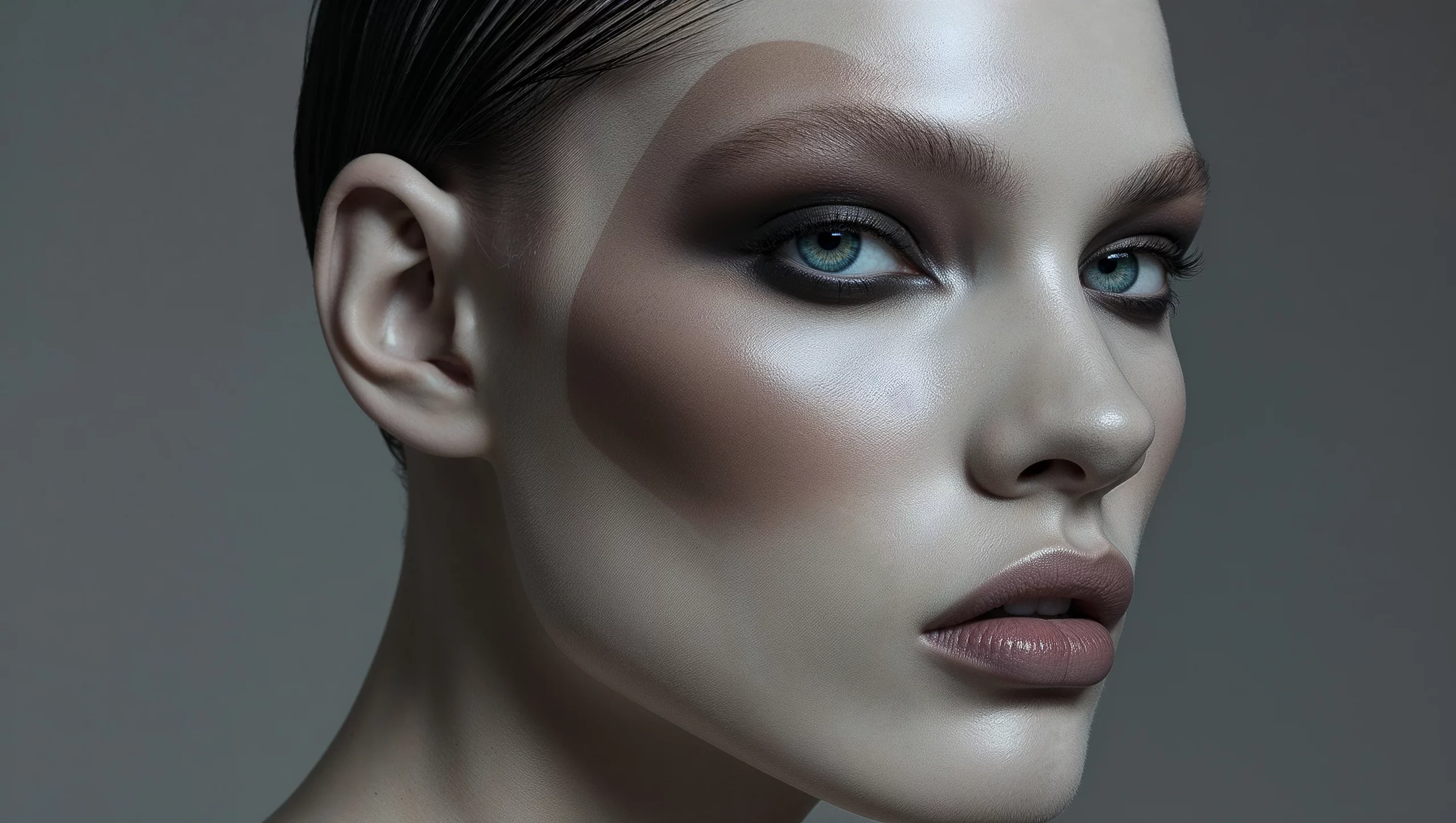 Marc Antoine Harmeau Portrait Tiann Beauté contraste Hommage à Bacon copie