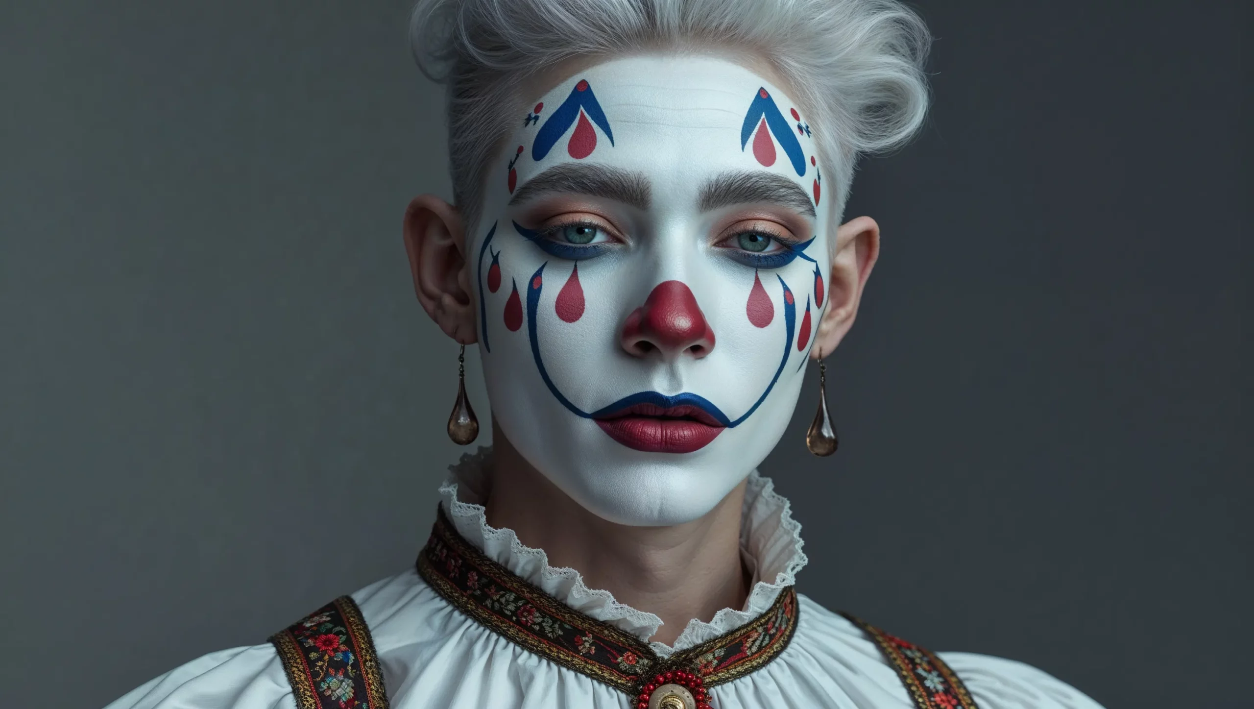 Marc Antoine Harmeau Tous Droits Réservés. Le Clown au Violon reinterpretation de Vasnetsov 3