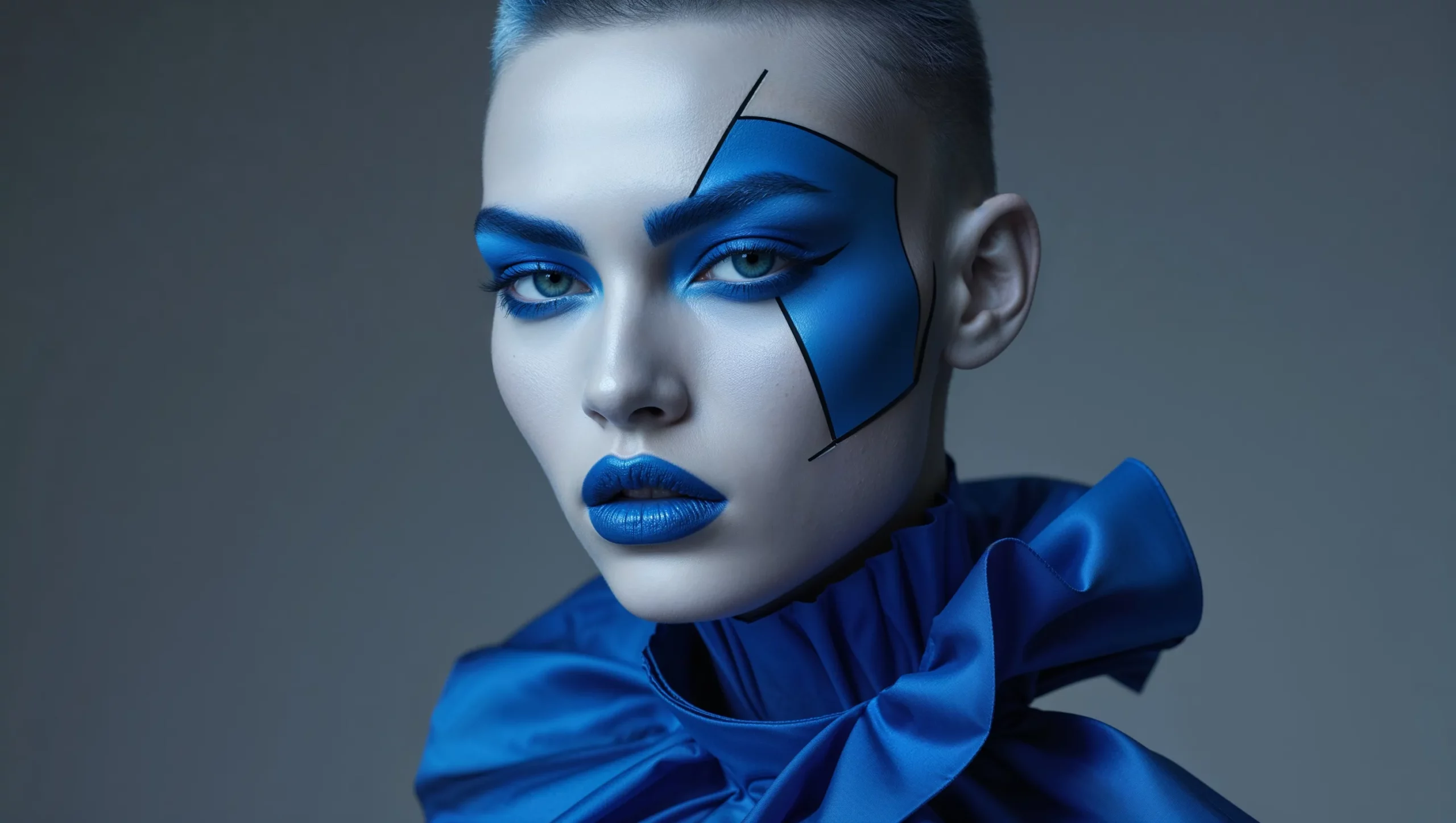 Marc Antoine Harmeau Tous Droits Réservés.Le clown Bleu reinterpretation de Picasso 3