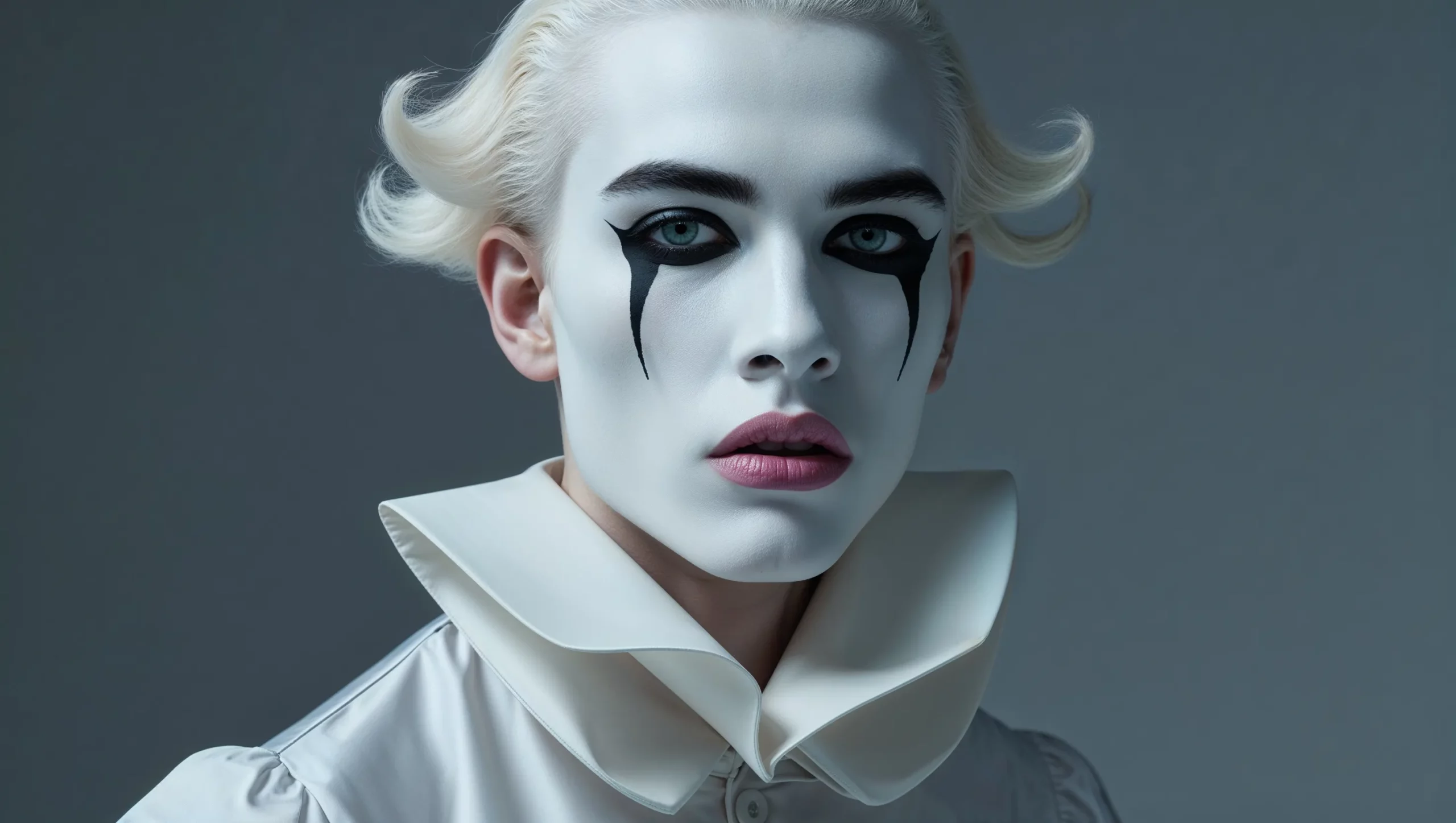 Marc Antoine Harmeau Tous Droits Réservés.Pierrot reinterpretation de Watteau s 1