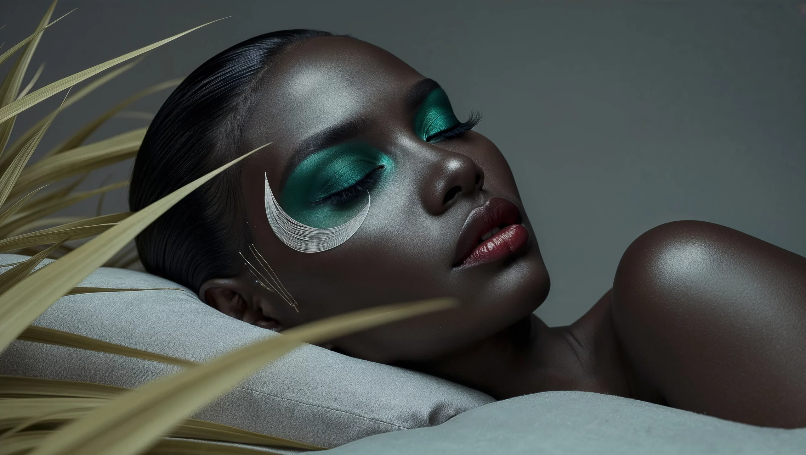 Marc Antoine Harmeau Tous Droits réservés, Douanier Rousseau LA BOHÉMIENNE ENDORMIE Portrait Beauté Eugènie FAM Models Decembre 2017