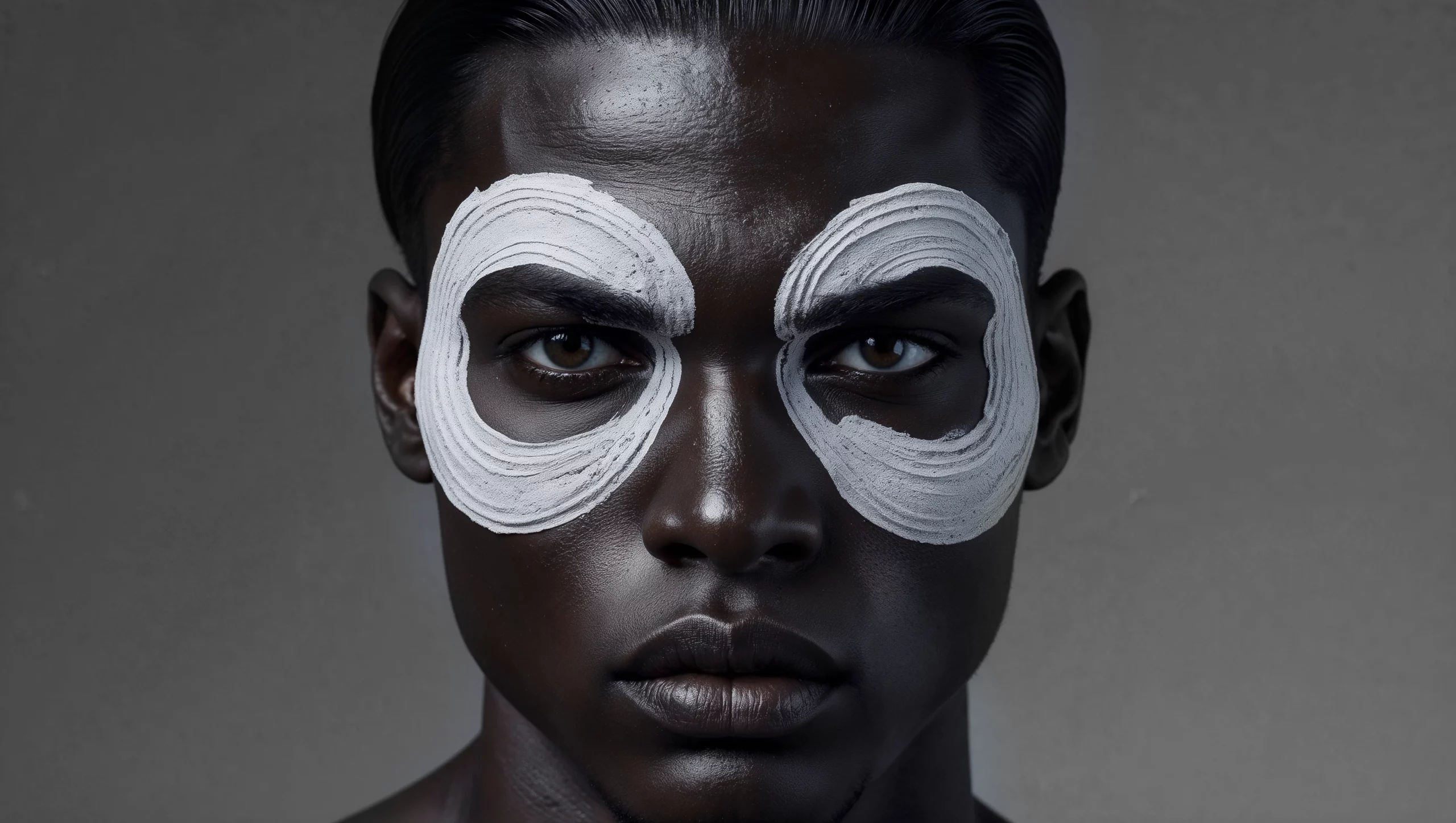 Marc Antoine Harmeau Tous Droits réservés tribal makeup platre copie