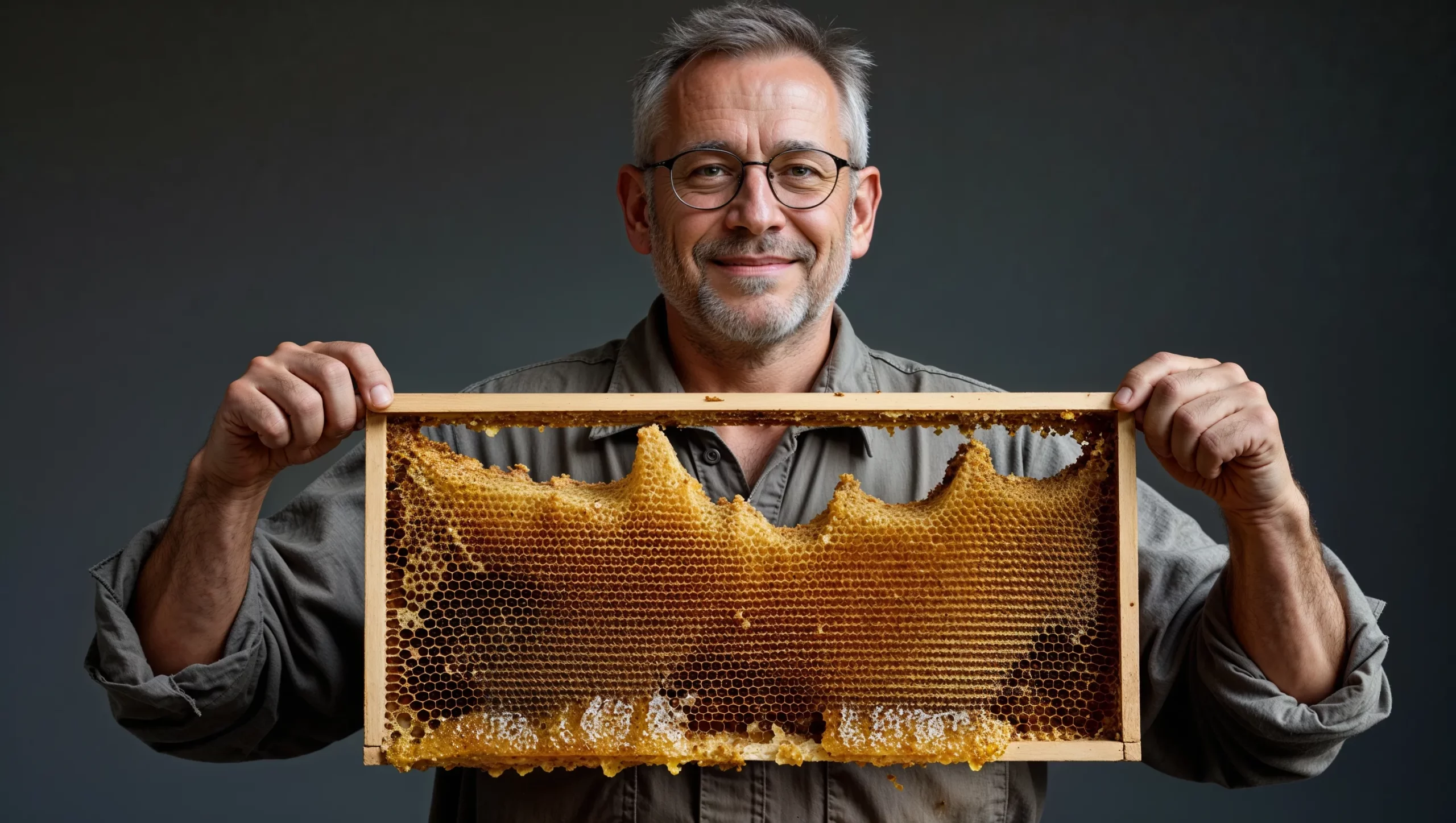 Portraits Eleveur Salon de l Agriculture VOGUE Photographe Marc Antoine Harmeau tous droits réservés 2019 Apiculteur Gégé